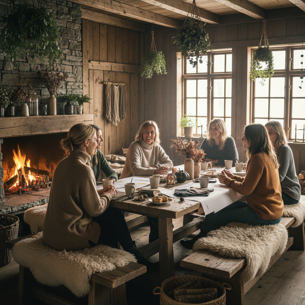 Abonnementbild für die Mitgliedschaft im Cosy Club von Wohnen auf dem Land, zeigt das Logo mit gemütlichem Design.