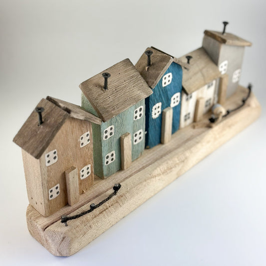 Häuser "Fischer" Holz auf Stand