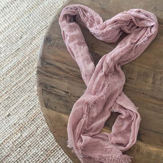 Weicher, schlichter Wohnen auf dem Land Schal in 2 Farben, 200cm lang, aus weichem Stoff, ideal für gemütliche Tage.