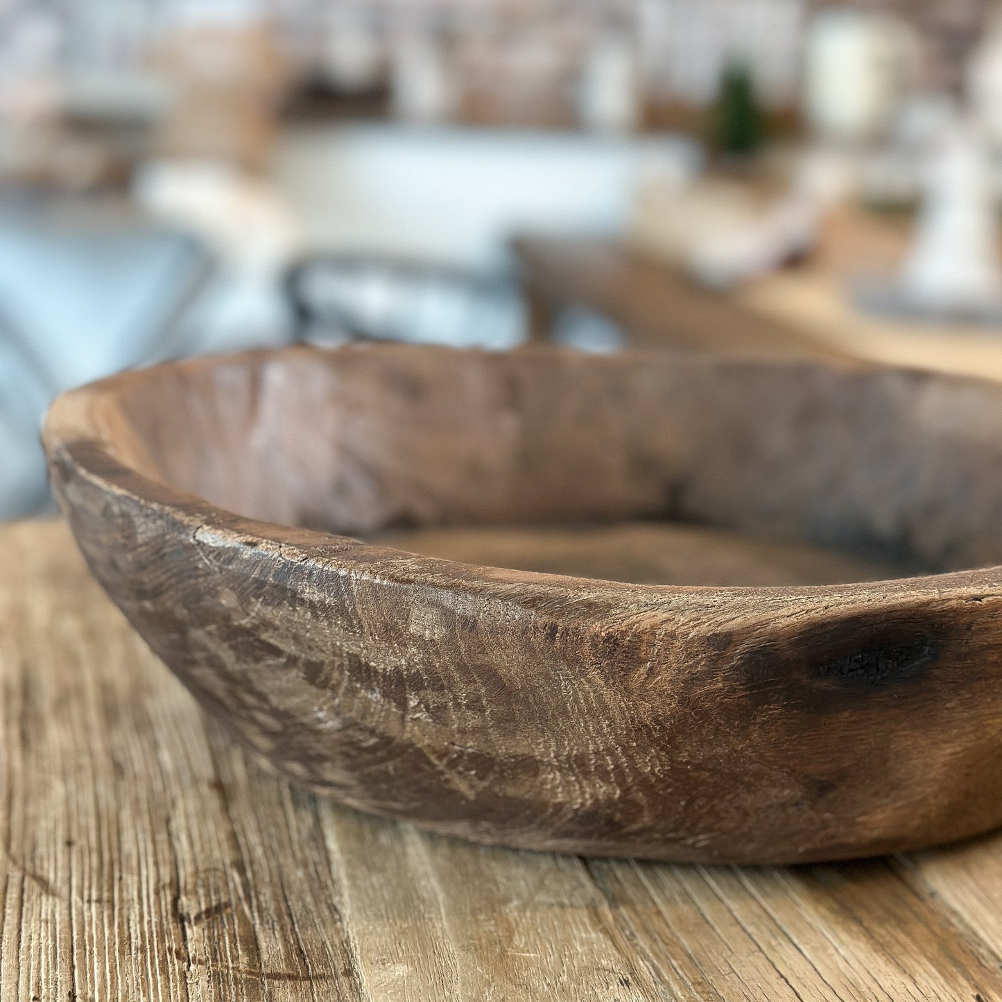Schale Molle "Alma Natur" Vintage Holz *Einzelstücke* 7 Varianten 35-43cm