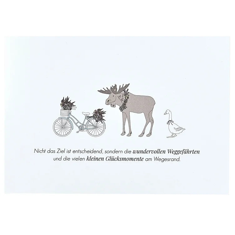 Postkarte "Die wundervollen Weggefährten"