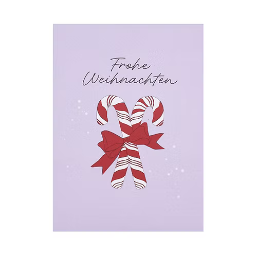 Mandelröschen-Saat - Frohe Weihnachten - Wohnen auf dem Land