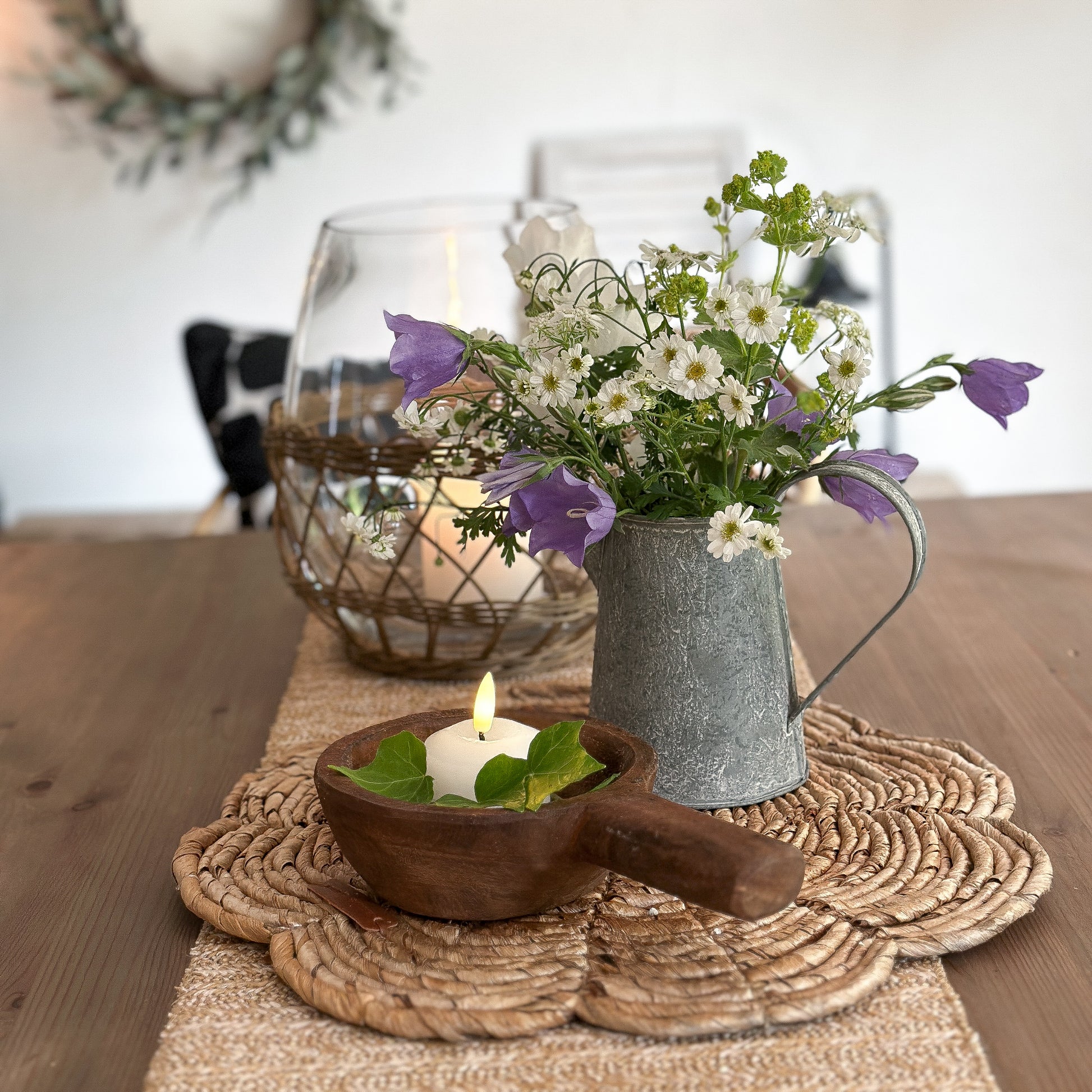 Holzlöffel Deko "Grimaud" Holz Vintage Braun - Wohnen auf dem Land