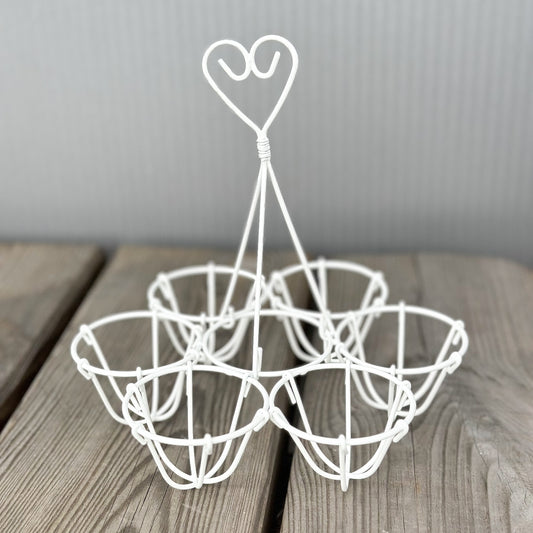 Eierhalter Metall "Karussell" 2 Farben - Wohnen auf dem Land