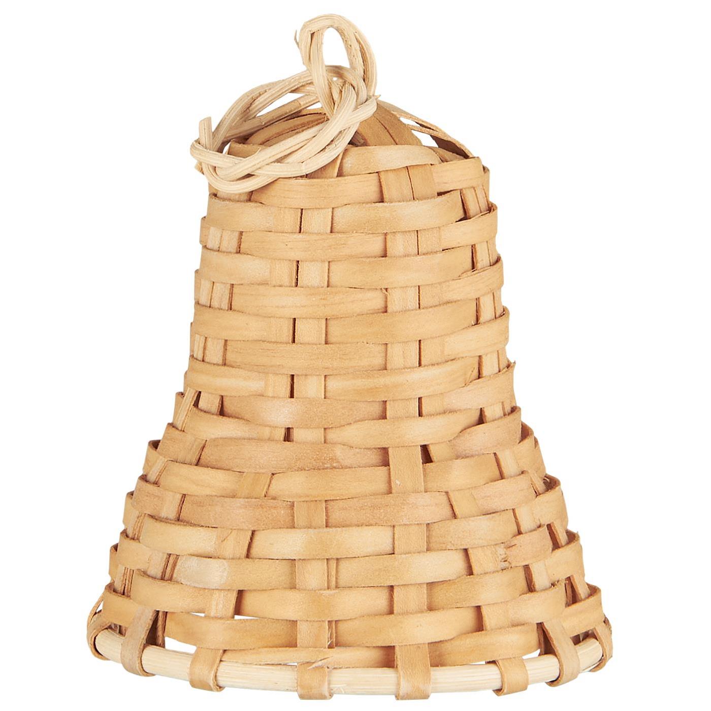 Glocke geflochten Spanholz - Wohnen auf dem Land