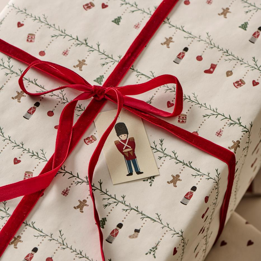 Papierrolle Weihnachtsgirlanden "My Nostalgic Christmas" 5 m/Rolle - Wohnen auf dem Land