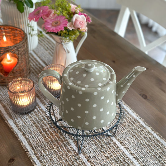 Stövchen Untersetzer "Twist" Zink - Wohnen auf dem Land