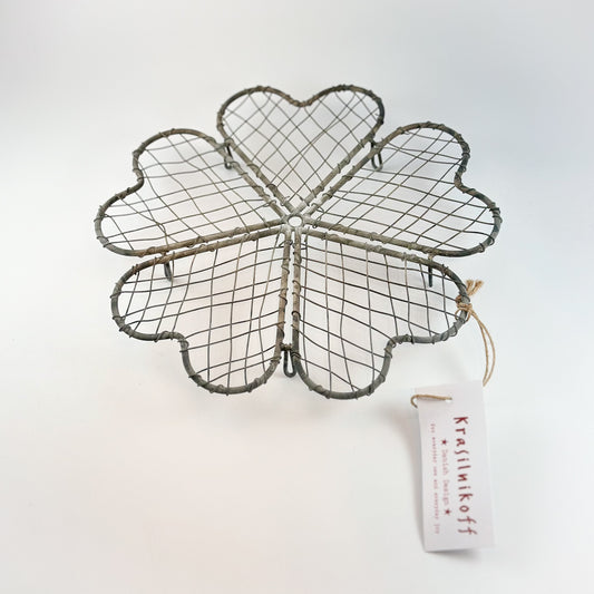 Untersetzer "5 Herzen" Zink - Wohnen auf dem Land