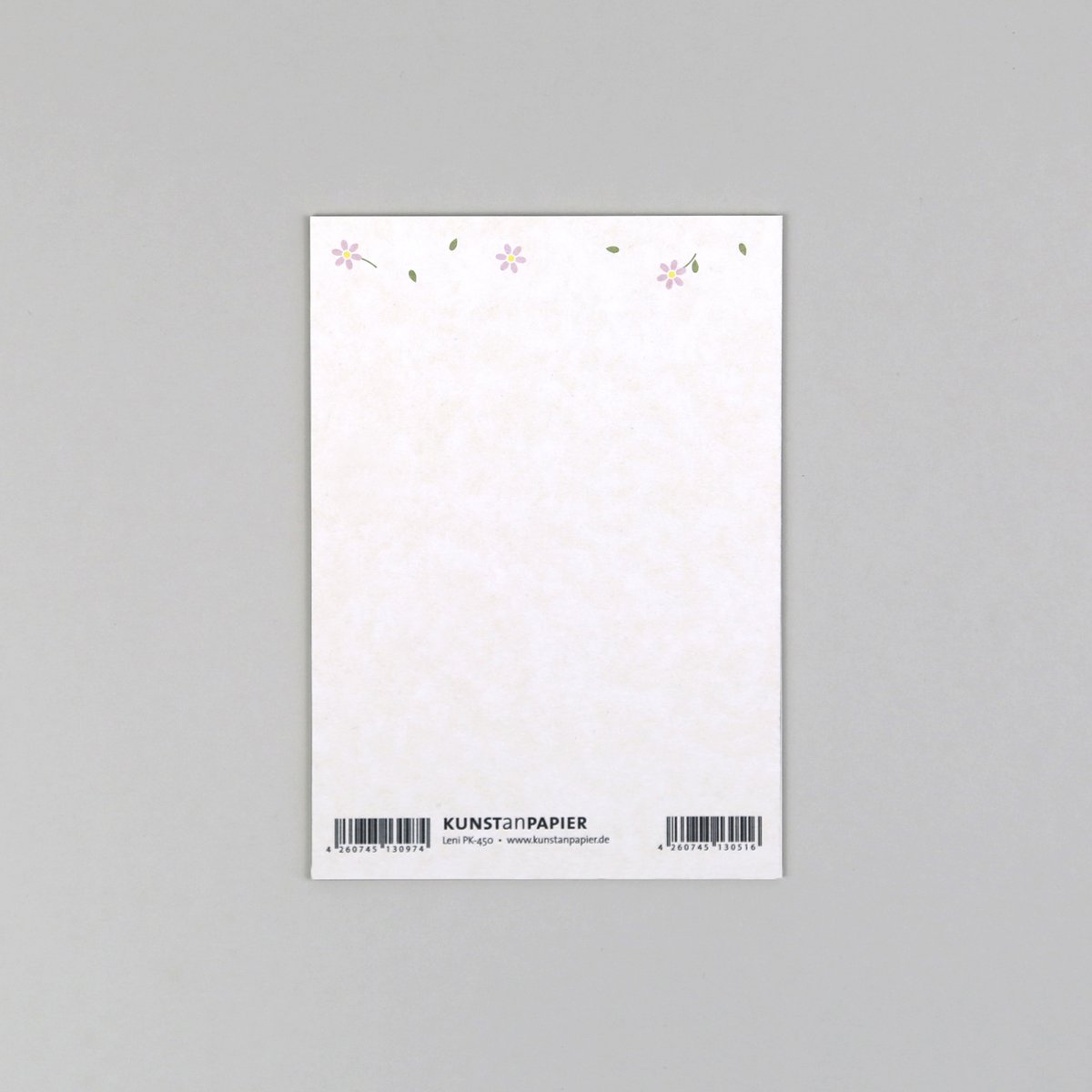 Postkarte "Leni Danke" Holzschliff - Wohnen auf dem Land