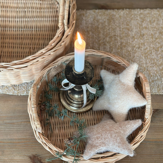 Tablett Deko „Maison Nature“ Rattan Natur 3 Größen - Wohnen auf dem Land