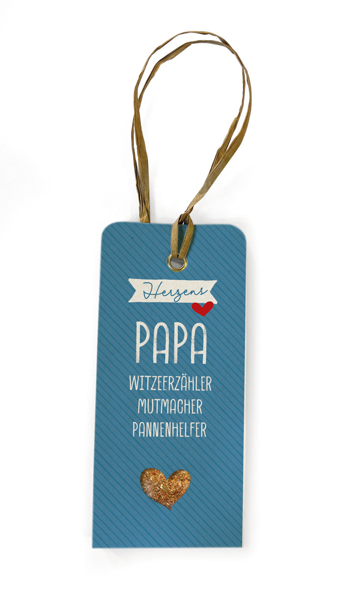 Gewürzgruß "Herzens Papa" Steak & Grill - Wohnen auf dem Land