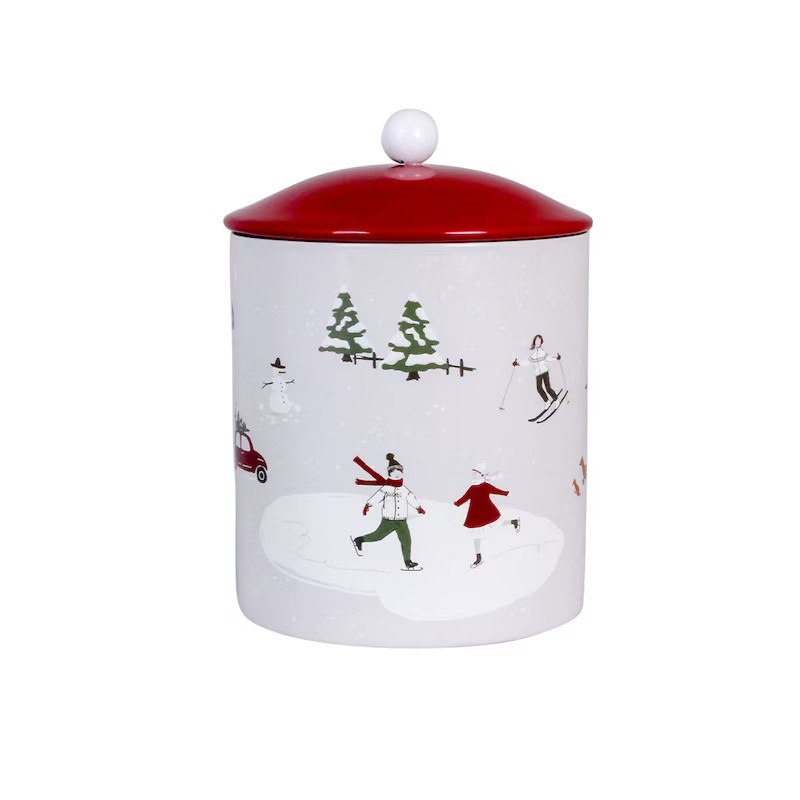 Box Vorratsdose "Vinterland" Metall Motiv 2 Größen - Wohnen auf dem Land