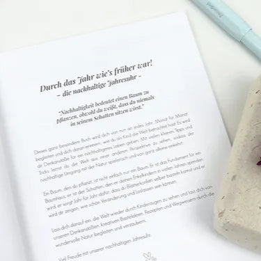 Buch "Durch das Jahr wie's früher war!" - Die nachhaltige Jahresuhr - Wohnen auf dem Land