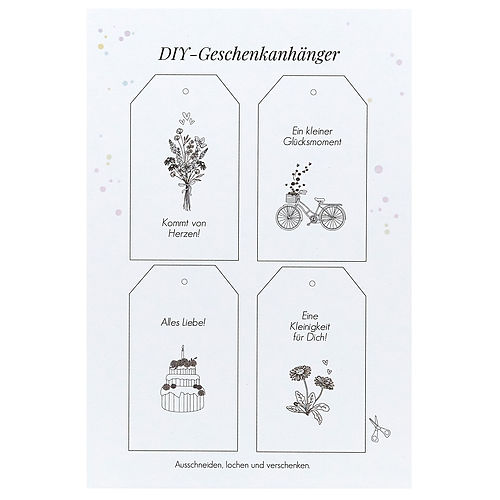Postkarte "DIY-Geschenkanhänger" - Wohnen auf dem Land