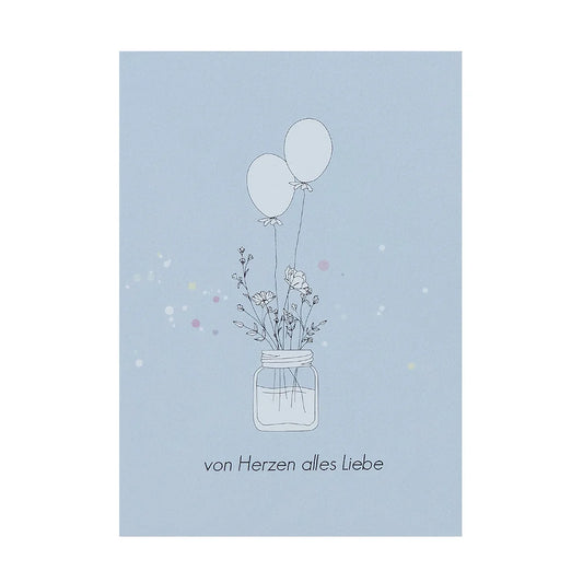Von Herzen alles Liebe - Cosmea-Saat - Wohnen auf dem Land