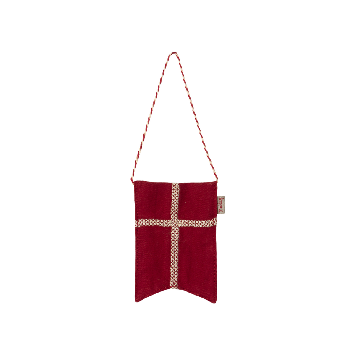 Maileg Anhänger Flagge Dannebrog Rot – Freisteller
