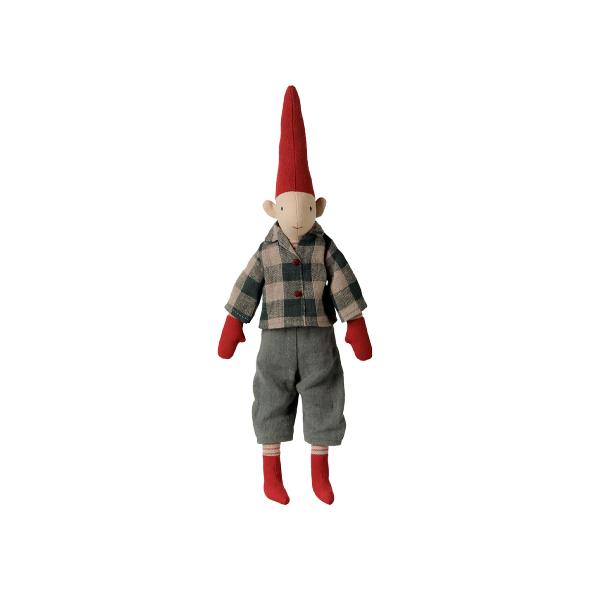 Maileg Wichtel Pixy Junge Größe 2 Hemd und Hose – 31 cm – Freisteller