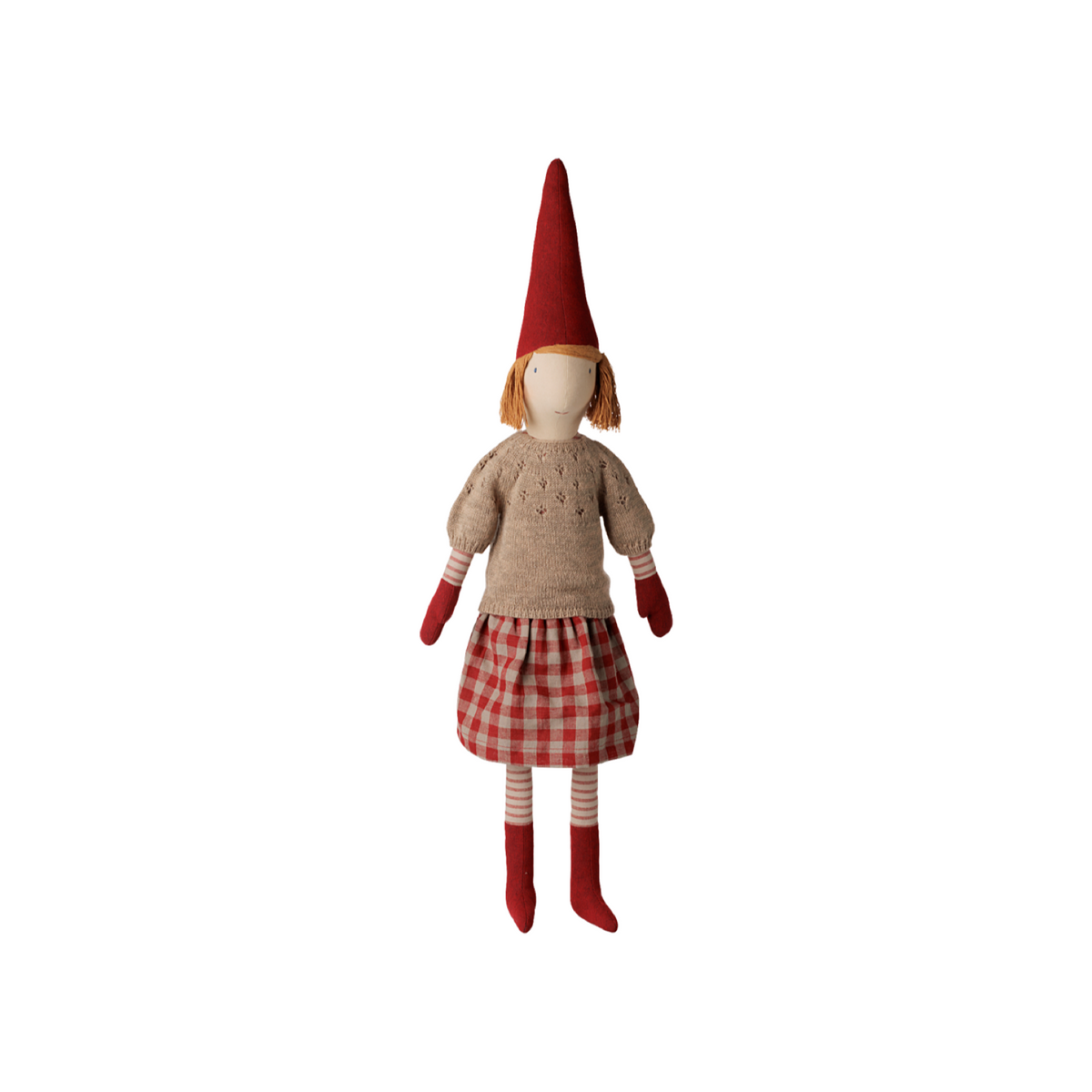 Maileg Wichtel Pixy Mädchen Größe 5 Strickshirt – 84 cm – Freisteller