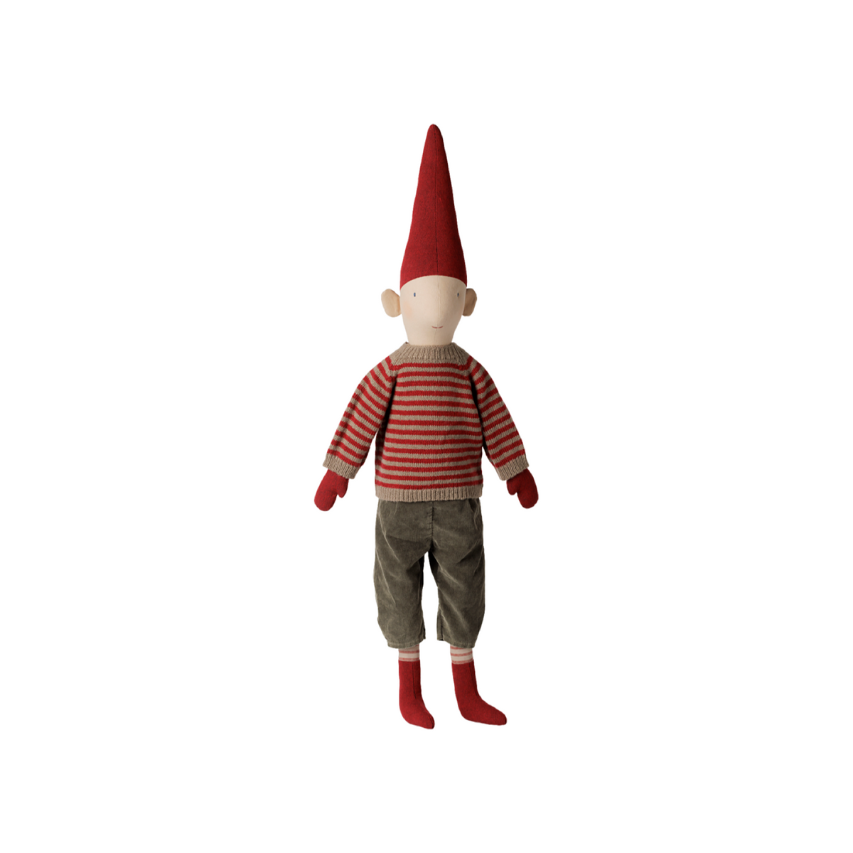 Maileg Wichtel Pixy Junge Größe 5 Streifenpullover – 84 cm – Freisteller
