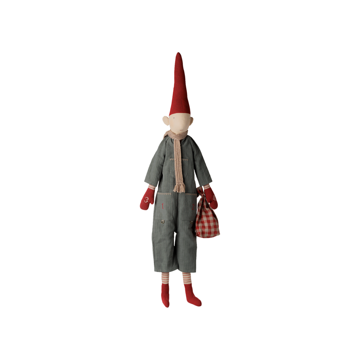 Maileg Wichtel Pixy Adventskalender Junge – 107 cm – Freisteller