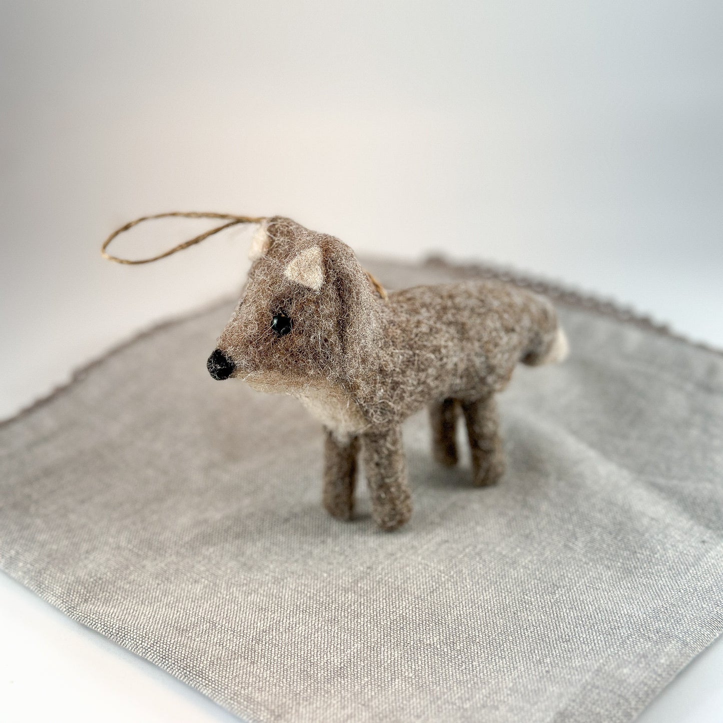 Anhänger "Tiere des Waldes" Filz Grau 4 Varianten - Wohnen auf dem Land