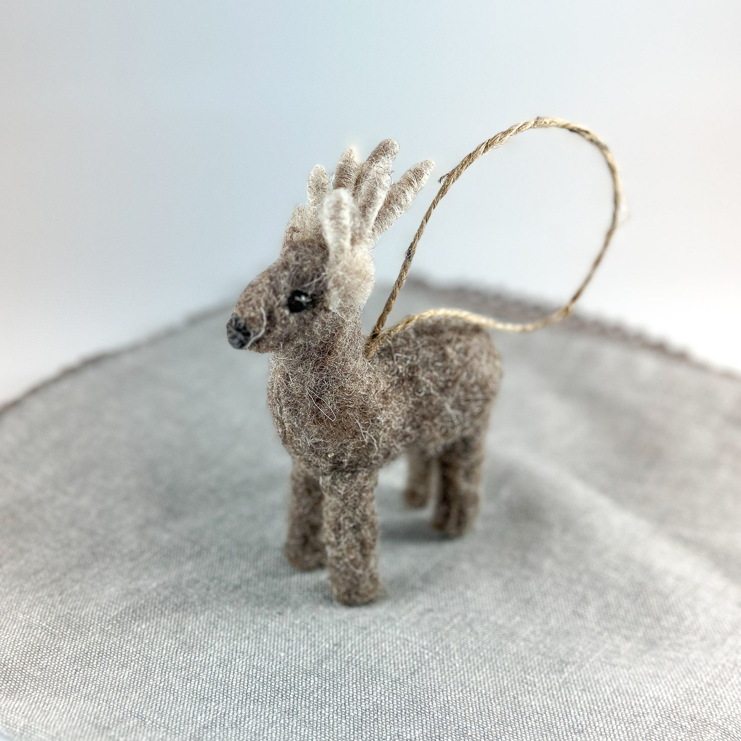 Anhänger "Tiere des Waldes" Filz Grau 4 Varianten - Wohnen auf dem Land