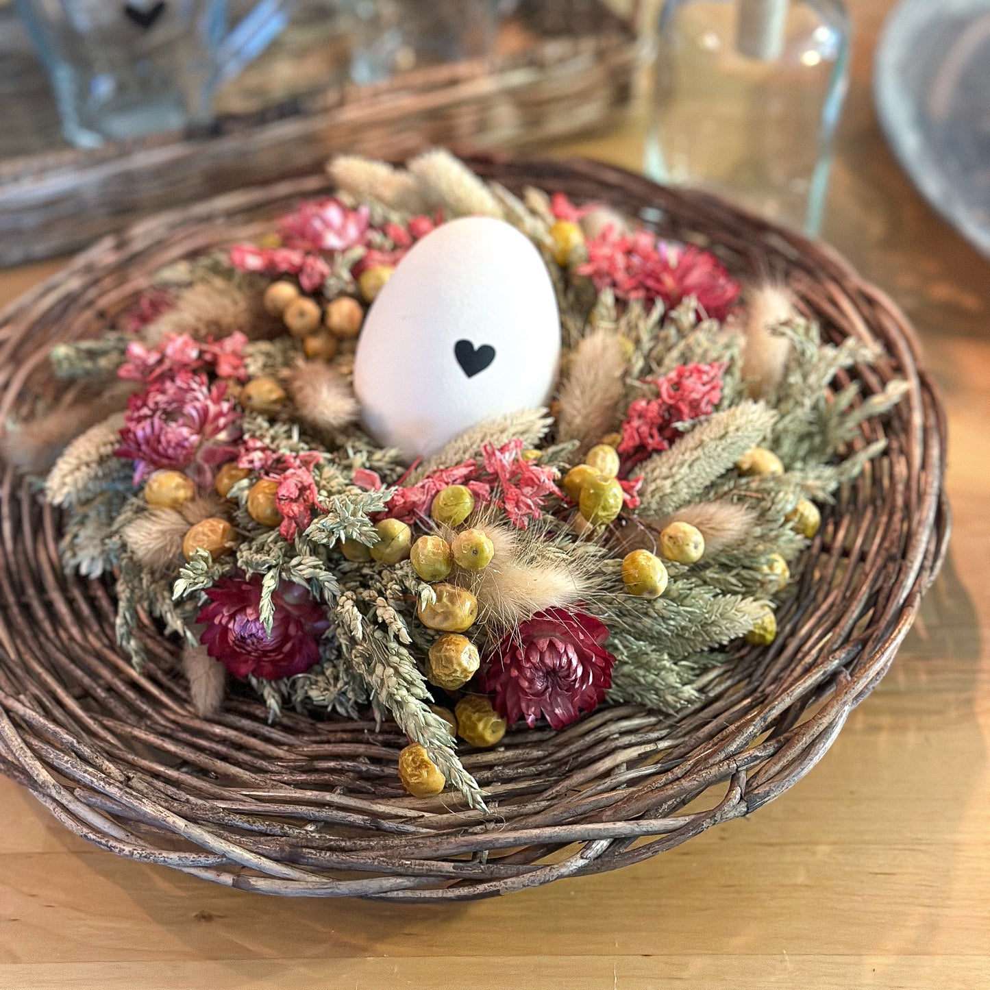 Platzset Teller Rattan - Wohnen auf dem Land