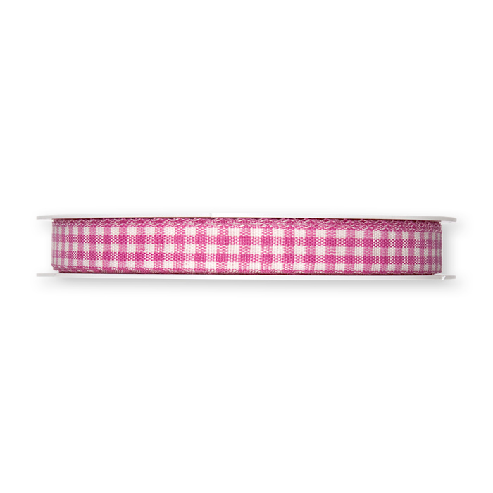 Dekoband "Rosa Karos" Karos Pink 10mm - Wohnen auf dem Land