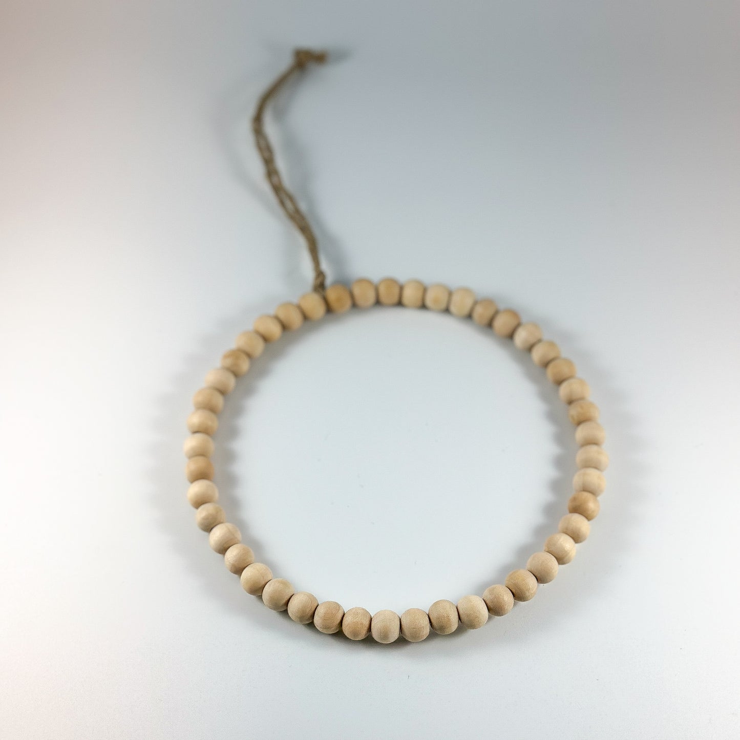 Anhänger Holz Perlen "Ring" Rund Natur - Wohnen auf dem Land