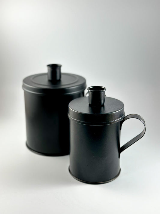 Kerzenhalter "Nostalgie" schwarz (S) - Wohnen auf dem Land