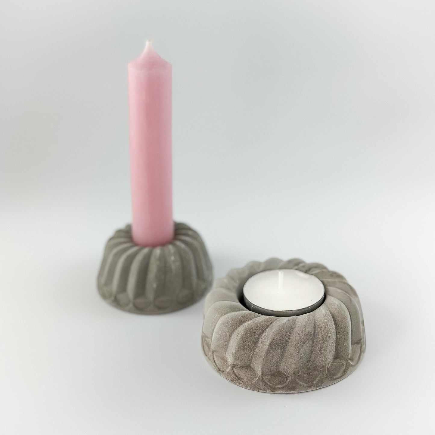 Teelichthalter Beton "Cake" - Wohnen auf dem Land