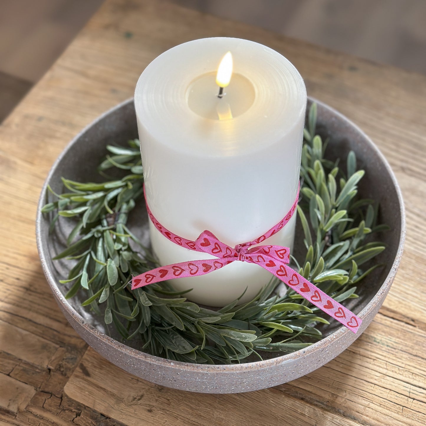 Schale "Nature Stone" Kunststoff Grau Braun 24cm - Wohnen auf dem Land