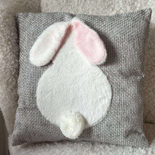 Deko Kissen "Lotti" Hase weiß 38cm - Wohnen auf dem Land
