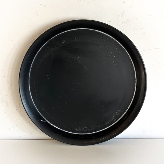 Dekoteller Tablett Schale "Eisen" schwarz - Wohnen auf dem Land