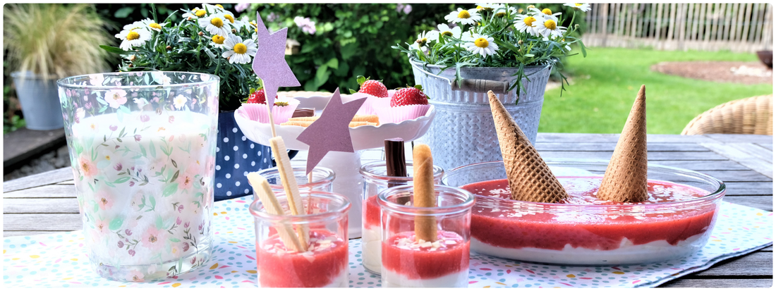 Das Cosy Rezept: Spaghetti-Eis-Dessert im Glas – Wohnen auf dem Land