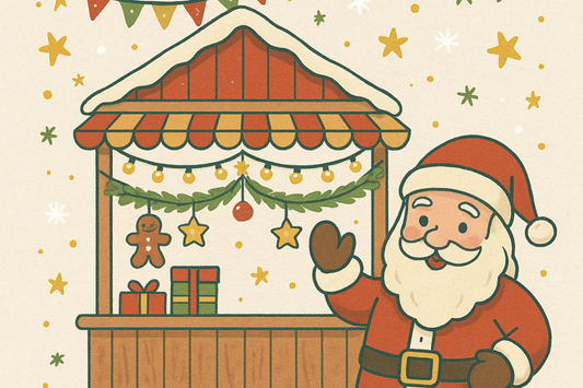 Weihnachtsmarkt vor unserem Lädchen