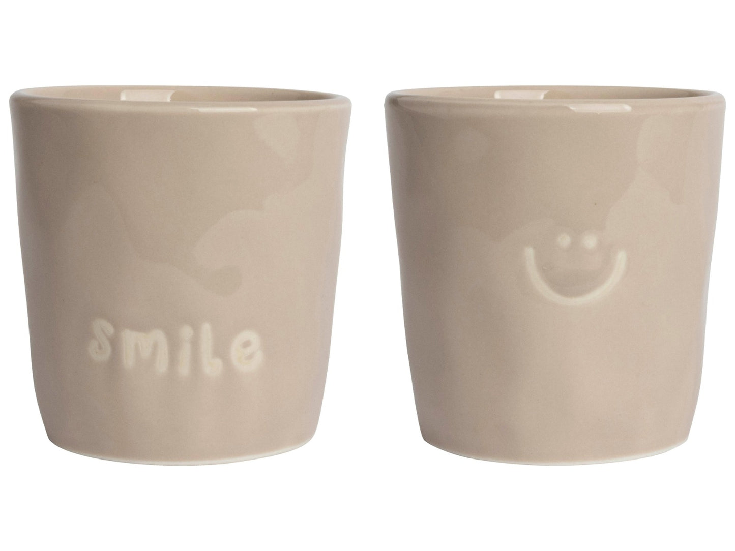 Enjoyables Tasse "Smile" New Bone 2er Set