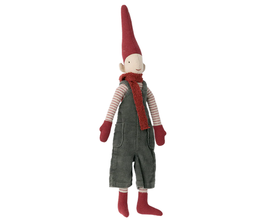 Maileg Wichtel Pixy Junge Overall Größe 2 - 31cm - Wohnen auf dem Land