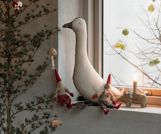 Maileg Gans "Wilma" Natur 55cm - Wohnen auf dem Land