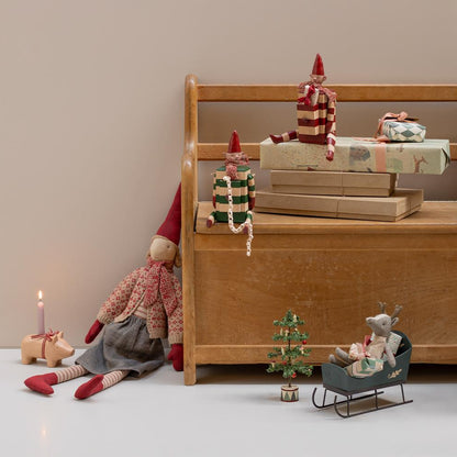 Wichtel Pixy Mädchen Rock und Strickjacke Größe 4 - 60cm - Wohnen auf dem Land