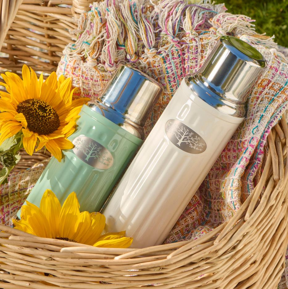IB Laursen Thermosflasche "Nordic Picnic" aus Metall, 500ml, in zwei Farben, ideal für unterwegs