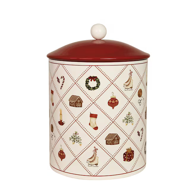 Box Vorratsdose "Christmas Time" Metall Motiv 2 Größen