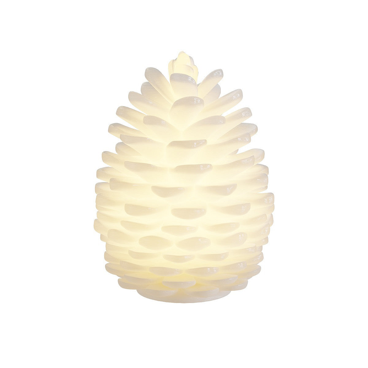 LED Zapfen "Hvid Kogle" Weiß 13cm