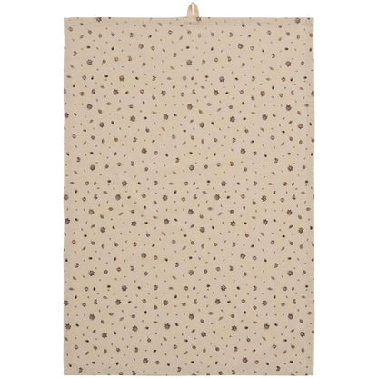 Geschirrtuch "Leaf" Natur mit Blättern und Eicheln 70cm