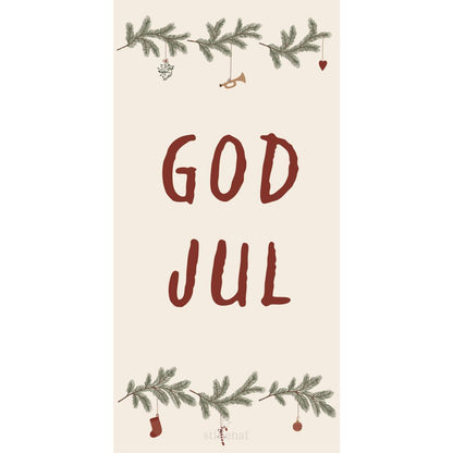 Serviette God Jul und Weihnachtsgirlanden My Nostalgic Christmas 16 Stck