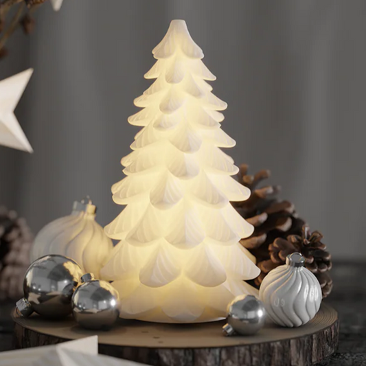 LED Tannenbaum "Hvid Juletræer" XL Weiß 19cm - Wohnen auf dem Land
