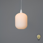 Die Edelweissen Leuchtkörper „sieben“ Kürbis mittel groß