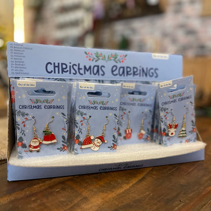 Ohrringe Weihnachten "Christmas" Bunt 4 Varianten - Wohnen auf dem Land