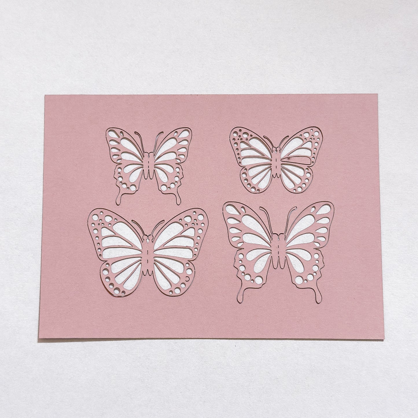 Anhänger Deko Schmetterlinge "Butterflies" Papier 2 Farben