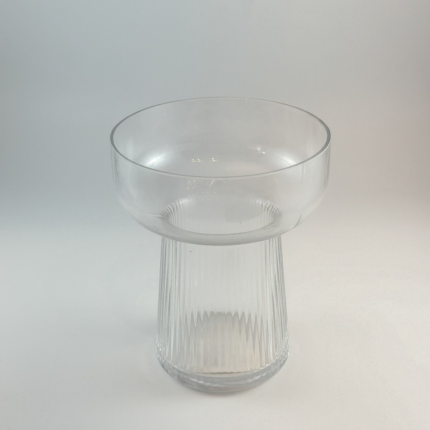 Glas Vase "Eily" Hyazinthenvase Klar